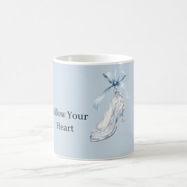 Mug Nœud papillon pour chaussure à talon haut Baby Blu (Centre)