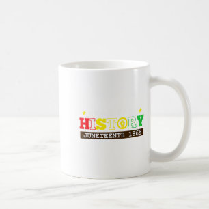 Mug Noir Américain Connaissez Votre Histoire 1865 Juin