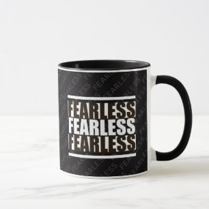 Mug Noir Blanc sans peur chrétien