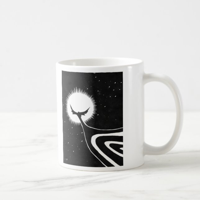Mug Noir comme bonbon à la mort comme amour chaud (Droite)