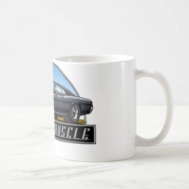 Mug Noir de 66 Chevelle (Droite)