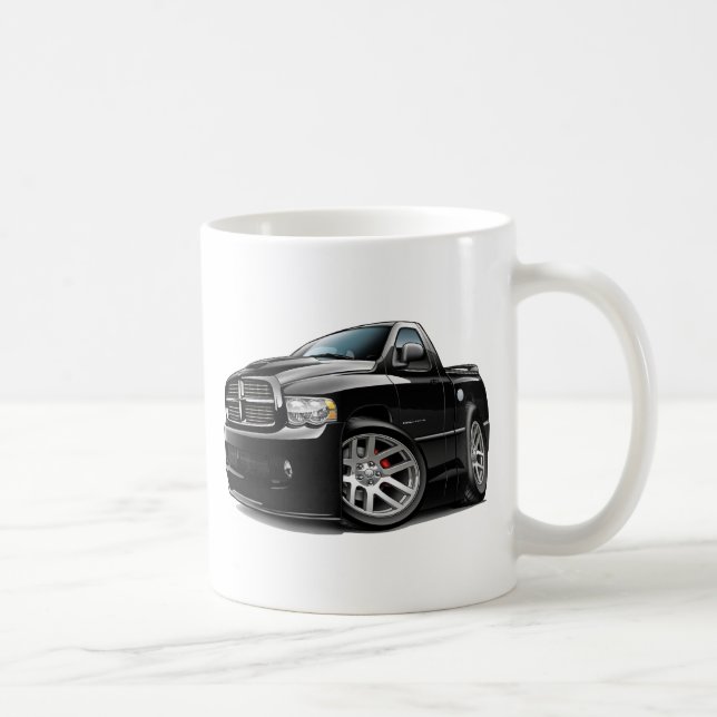 Mug Noir de RAM de Dodge SRT10 (Droite)