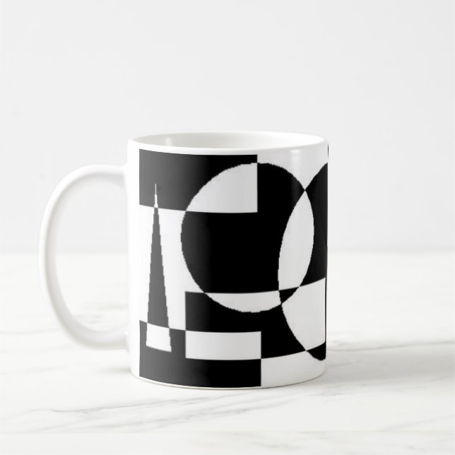 Mug Noir et blanc (Gauche)