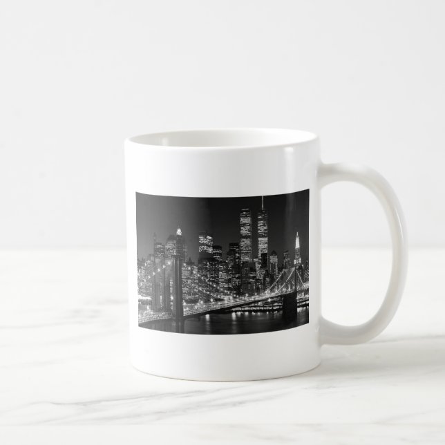 Mug Noir et blanc New York City (Droite)
