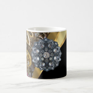 Mug Noir et or bling