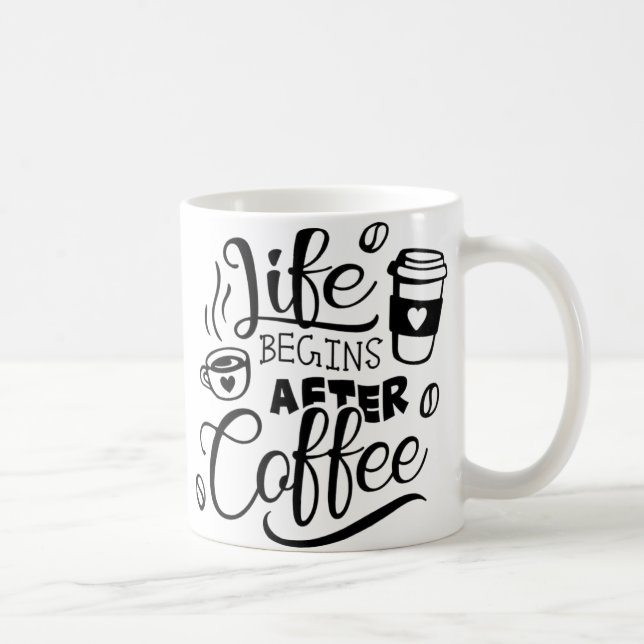 Mug Noir mignon (Droite)