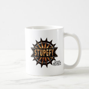 Mug Noir & Or Stupefy Spell Graphisme