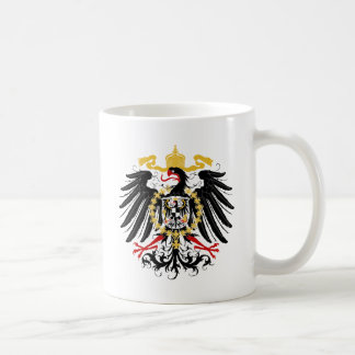 Mug Noir rouge prussien et or d'Eagle