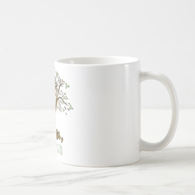 Mug Noix d'arbre familial (Droite)
