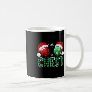 Mug Noix de poitrine Noël Amusants Couple de marrons