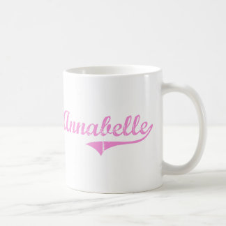 Mug Nom classique de style d'Annabelle