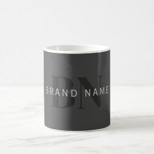 Mug Nom commercial modifiable (ou tout autre texte) Gr
