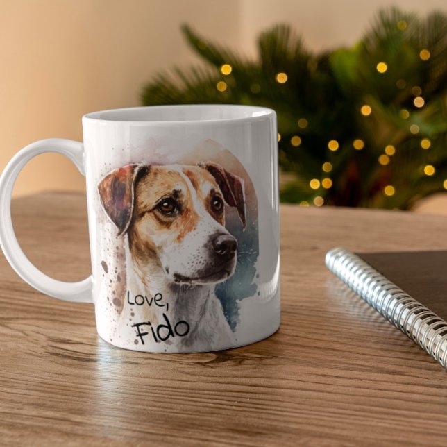 Mug Nom de animal de compagnie personnalisable pour Ch (Créateur téléchargé)