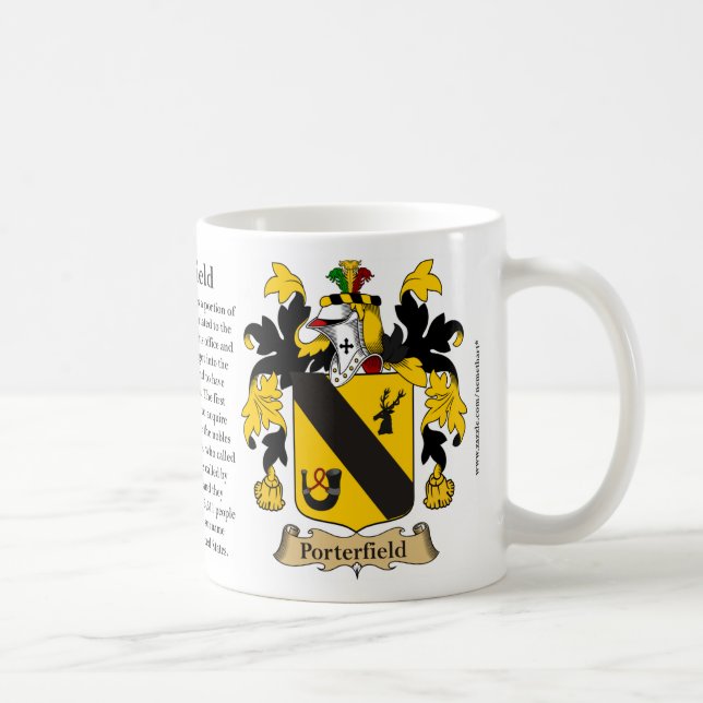 Mug Nom de famille" "crête de "Metzler" "Metzler de (Droite)