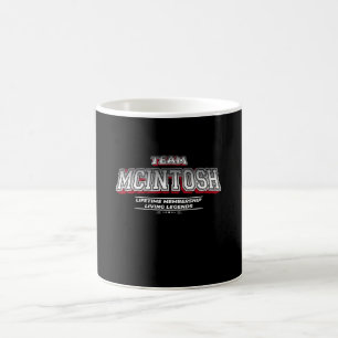 Mug Nom de famille Team MCINTOSH Nom de famille Nom de