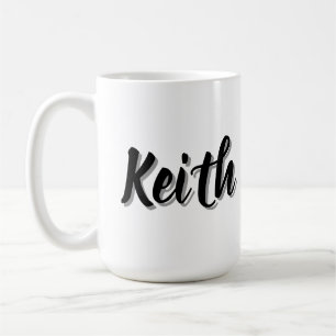 Mug Nom de Keith Mens,