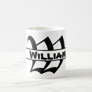 Mug Nom de la Personnaliser Lettre ornement