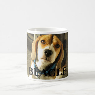 Mug Nom de la photo beagle