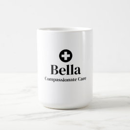 Mug Nom de l'infirmière personnalisée