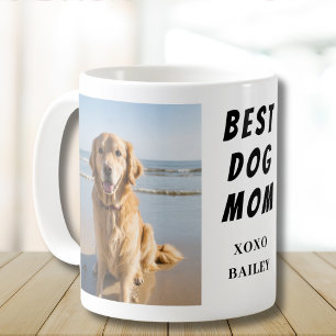 Mug Nom de photo de maman de chien