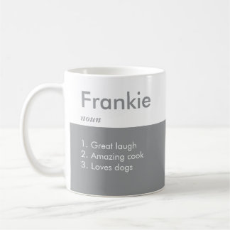 Mug Nom Définition Café Musique