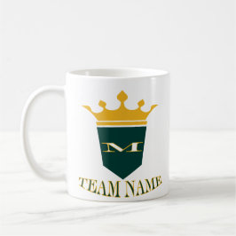 Mug Nom d'équipe personnalisée élégante personnalisée