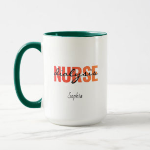 Mug Nom d'infirmière en dialyse personnalisé