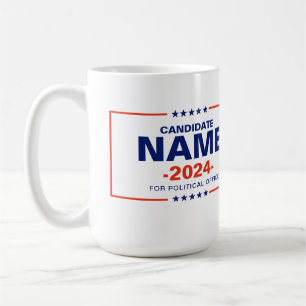 Mug Nom du candidat personnalisé