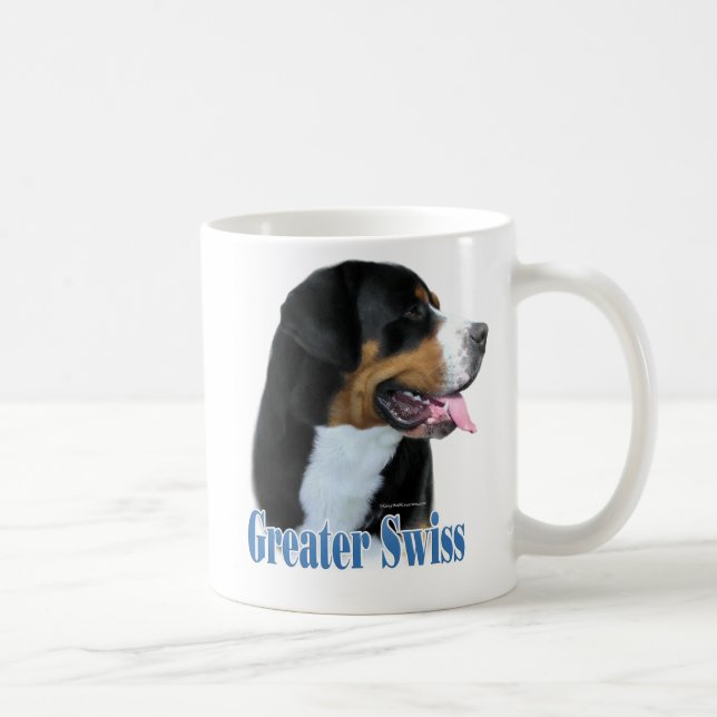 Mug Nom du chien de montagne suisse (Droite)