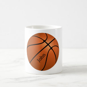 Mug Nom du joueur de basket-ball personnalisé