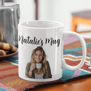 Mug Nom du monogramme Cadeau photo