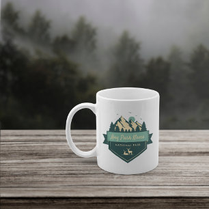 Mug Nom du parc national ou national personnalisé