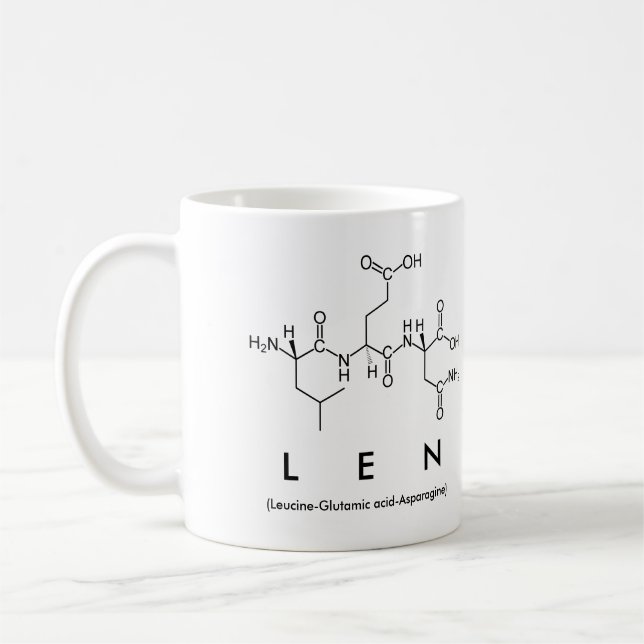 Mug nom du peptide de lentille (Gauche)