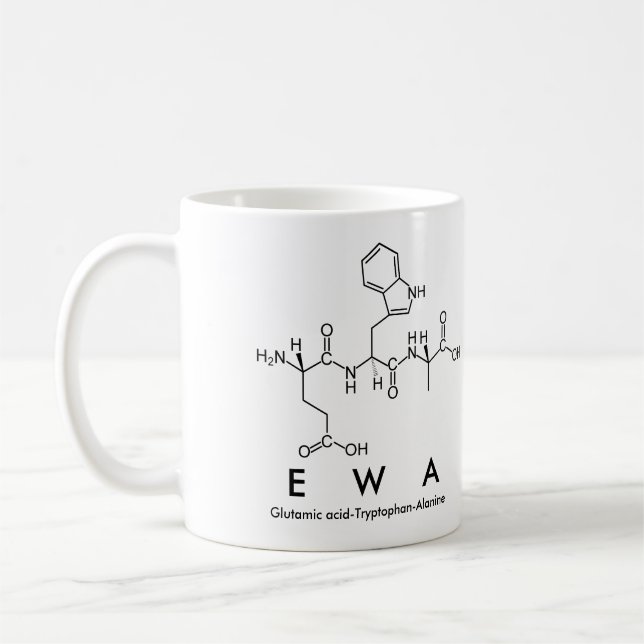 Mug nom du peptide Ewa (Gauche)