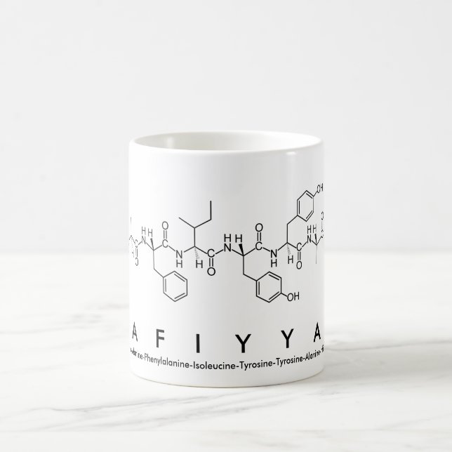 Mug nom du peptide Safiyyah (Centre)