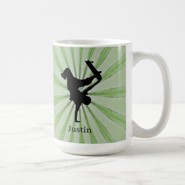 Mug Nom du skateboardeur (Droite)