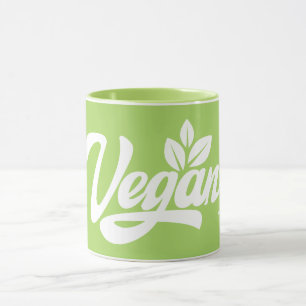Mug Nom et couleur personnalisés Vegan