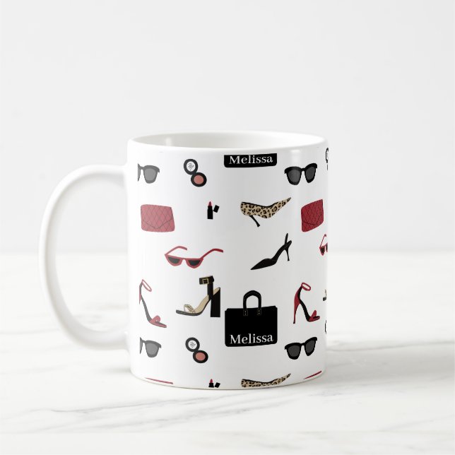 Mug Nom et mode Accessoires Fille Boss (Gauche)