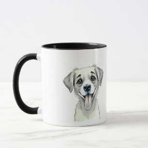Mug Nom et photo de l'animal de compagnie avec une typ