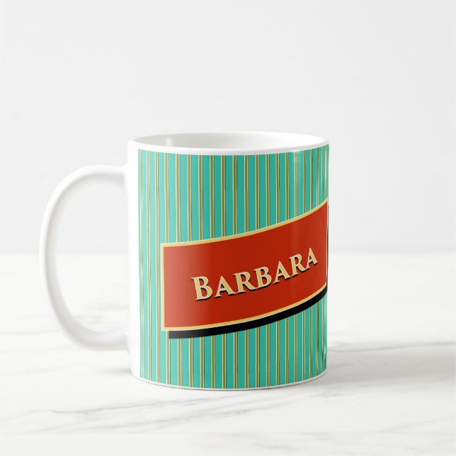 Mug Nom et Zodiac Barbara et Taurus (Gauche)