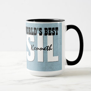 Mug Nom fait sur commande bleu V9 du meilleur