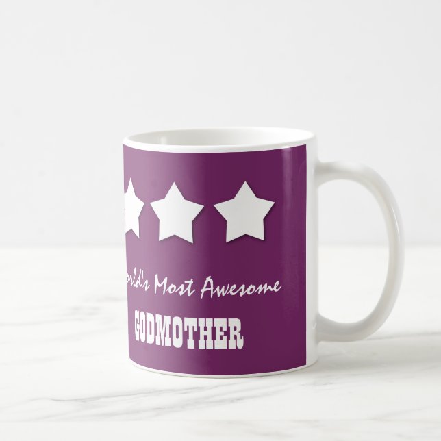 Mug Nom fait sur commande E05Z de la MARRAINE la plus (Droite)