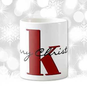 Mug Nom, Janvier Garnet Birthstone   Joyeux Noël