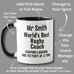 Mug Nom, Meilleur Entraîneur De Rugby Du Monde