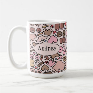 Mug Nom motif mammaire neutre