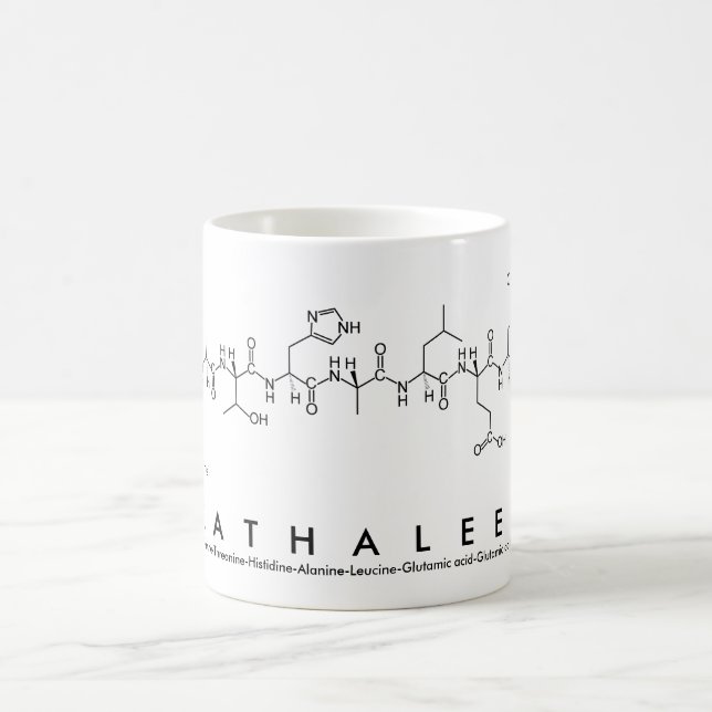 Mug nom peptide Kathaleen (Centre)