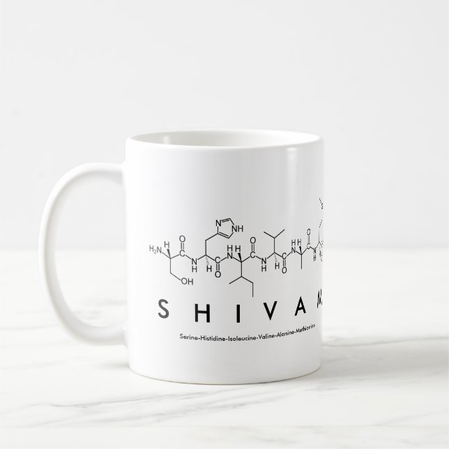 Mug nom peptide Shivam (Gauche)