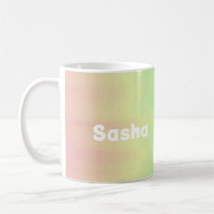 Mug Nom personnalisé couleur blend ombre