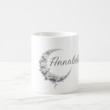 Nom personnalisé de déesse lunaire céleste florale