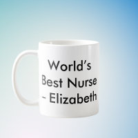 Nom personnalisé de la meilleure infirmière du mon